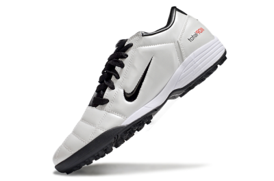 Nike Total 90 II TF Low-Tops Football Shoes - Beige/Black/White