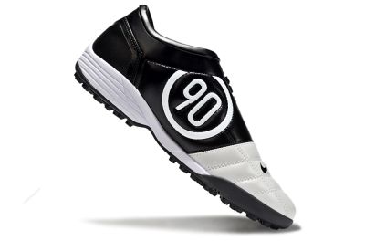 Nike Total 90 II TF Low-Tops Football Shoes - Beige/Black/White