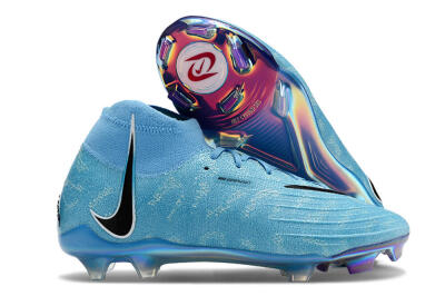 Nike Phantom Luna Elite FG High-Tops Football Boots - Jade/Black/White