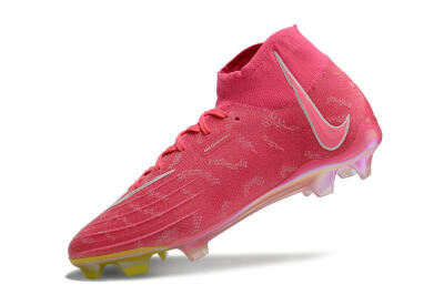 Nike Phantom Luna Elite FG High-Tops Football Boots - Pink/White/Yellow