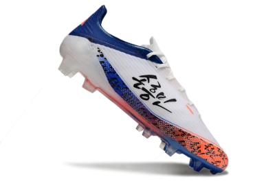 Adidas F50 Elite FG Low-Tops Football Boots - White/Red/Blue