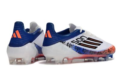 Adidas F50 Elite FG Low-Tops Football Boots - White/Red/Blue