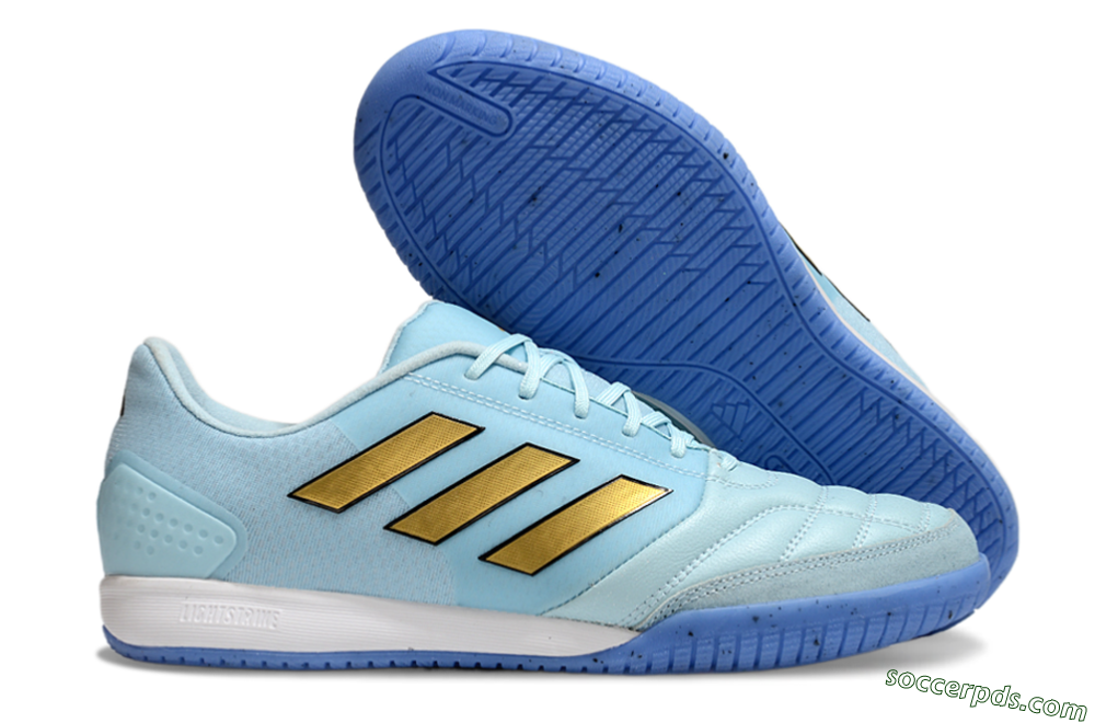 Adidas Top Sala Competition IC Low-Tops Football Shoes - Jade/Gold/Black 1
