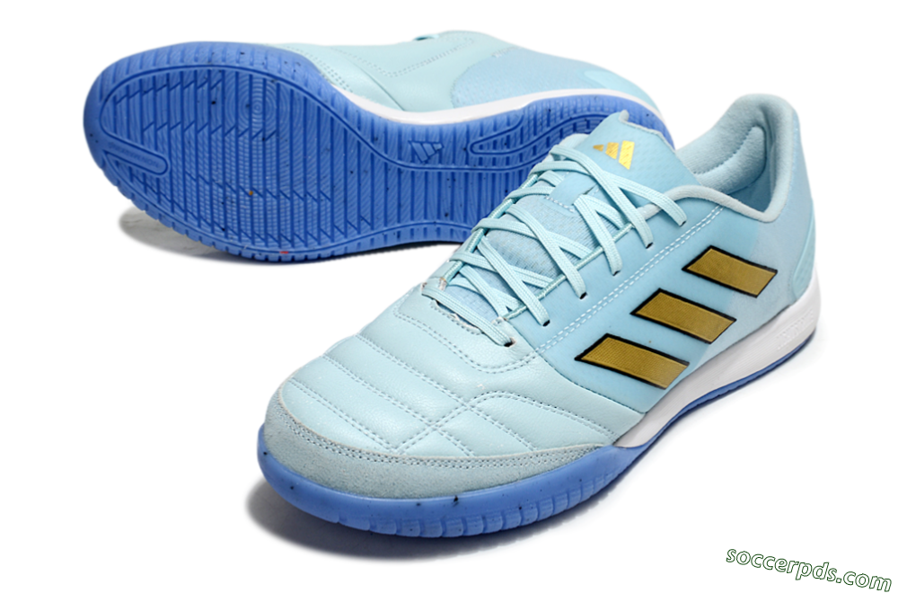 Adidas Top Sala Competition IC Low-Tops Football Shoes - Jade/Gold/Black 3