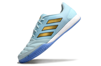 Adidas Top Sala Competition IC Low-Tops Football Shoes - Jade/Gold/Black