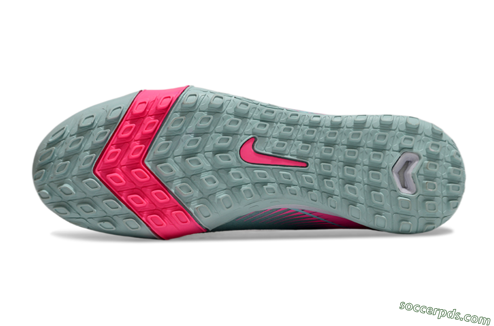 Nike Air Zoom Mercurial Superfly 10 Elite TF High-Tops Football Shoes - Jade/Pink/White 5