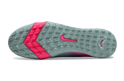 Nike Air Zoom Mercurial Superfly 10 Elite TF High-Tops Football Shoes - Jade/Pink/White