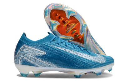 Nike Air Zoom Mercurial Vapor 16 Elite FG Low-Tops Football Boots - Blue/White/Gold