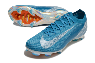Nike Air Zoom Mercurial Vapor 16 Elite FG Low-Tops Football Boots - Blue/White/Gold