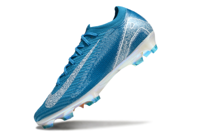Nike Air Zoom Mercurial Vapor 16 Elite FG Low-Tops Football Boots - Blue/White/Gold
