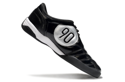 Nike Total 90 II IC Low-Tops Football Shoes - Black/White/Yellow