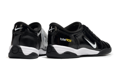 Nike Total 90 II IC Low-Tops Football Shoes - Black/White/Yellow