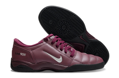 Nike Total 90 II IC Low-Tops Football Shoes - Red/Black/White