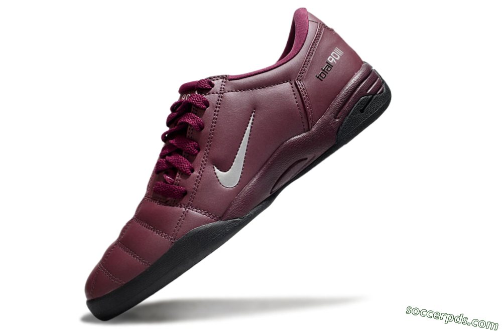 Nike Total 90 II IC Low-Tops Football Shoes - Red/Black/White 5