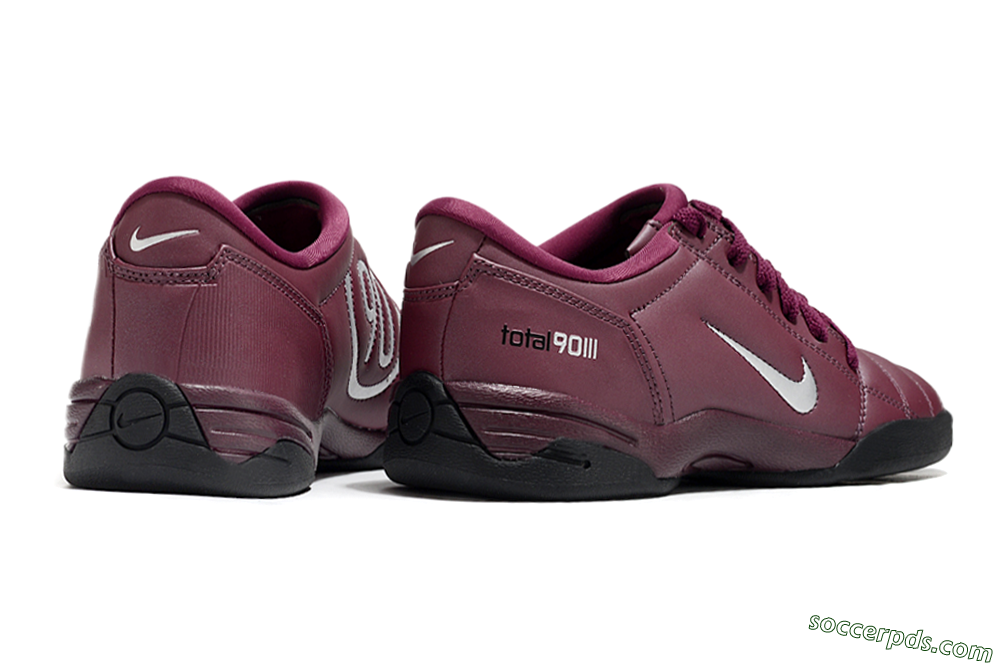 Nike Total 90 II IC Low-Tops Football Shoes - Red/Black/White 6