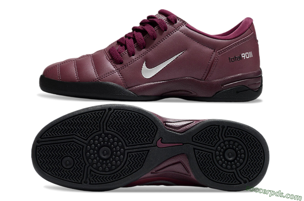 Nike Total 90 II IC Low-Tops Football Shoes - Red/Black/White 0