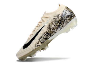 Nike Air Zoom Mercurial Vapor 16 Elite FG Low-Tops Football Boots - Beige/Black/White