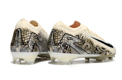 Nike Air Zoom Mercurial Vapor 16 Elite FG Low-Tops Football Boots - Beige/Black/White