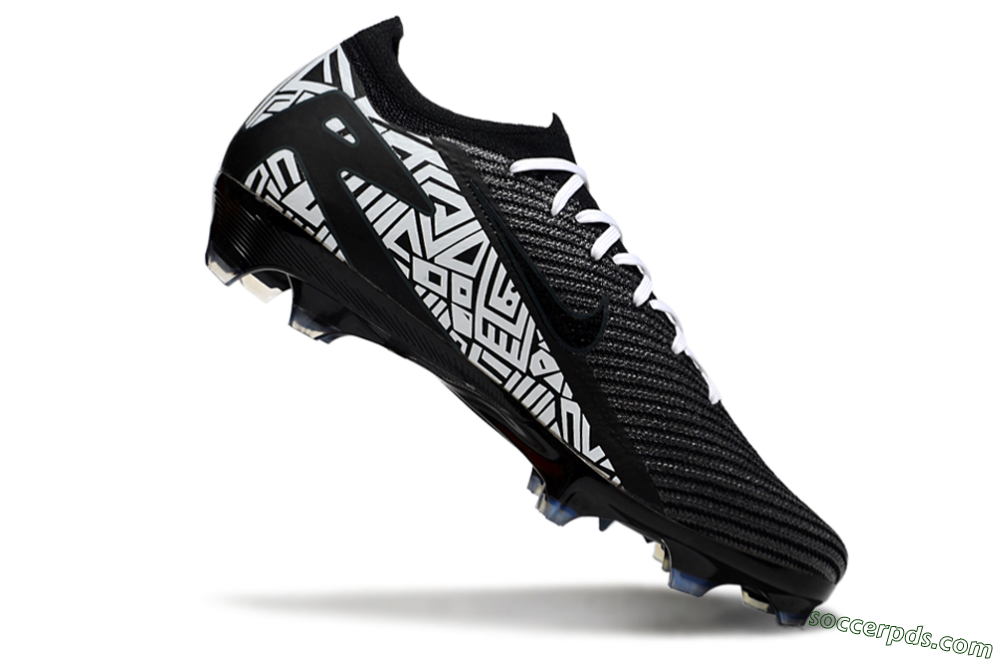 Nike Air Zoom Mercurial Vapor 16 Elite FG Low-Tops Football Boots - Black/White/Blue 4