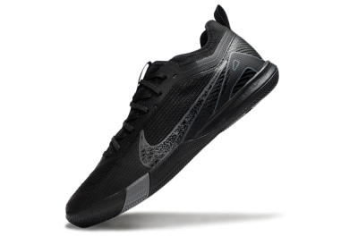 Nike Air Zoom Mercurial Vapor 16 Pro IC Low-Tops Football Shoes - Black/Grey/Blue