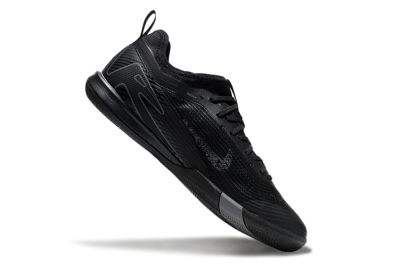 Nike Air Zoom Mercurial Vapor 16 Pro IC Low-Tops Football Shoes - Black/Grey/Blue