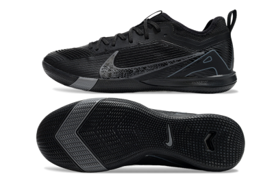 Nike Air Zoom Mercurial Vapor 16 Pro IC Low-Tops Football Shoes - Black/Grey/Blue