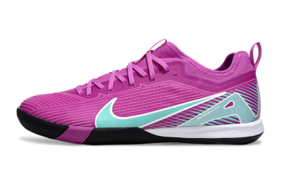 Nike Air Zoom Mercurial Vapor 16 Pro IC Low-Tops Football Shoes - Purple/Jade/White