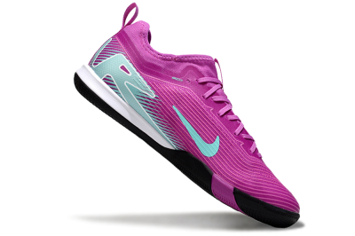 Nike Air Zoom Mercurial Vapor 16 Pro IC Low-Tops Football Shoes - Purple/Jade/White