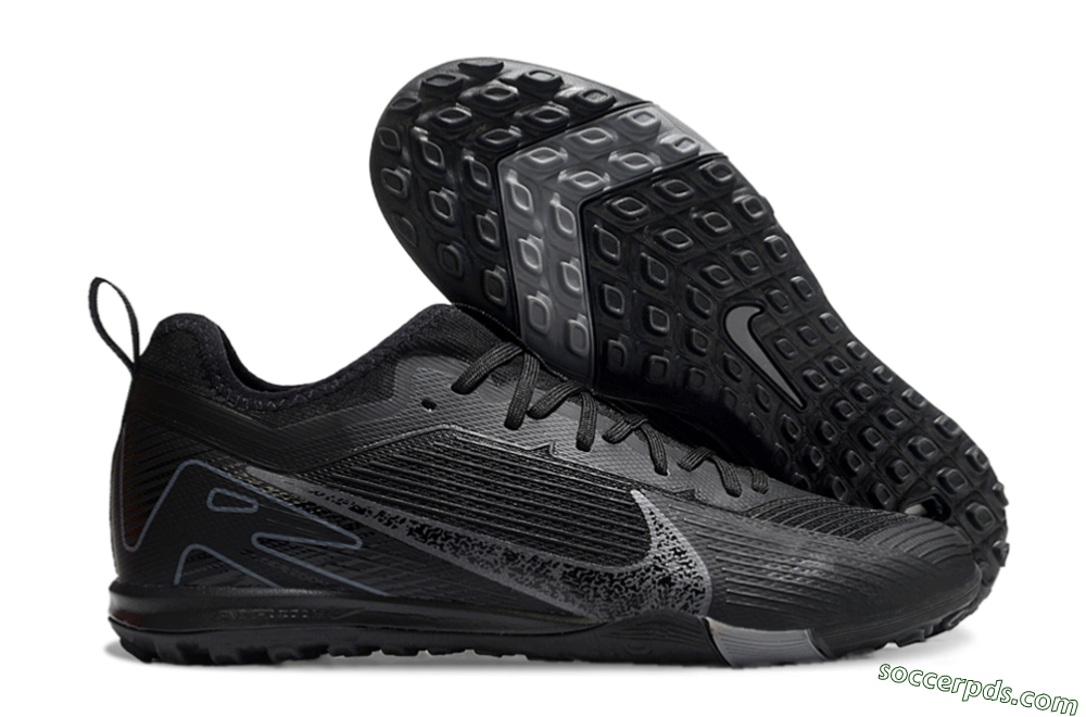 Nike Air Zoom Mercurial Vapor 16 Pro TF Low-Tops Football Shoes - Black/Grey/Blue 1