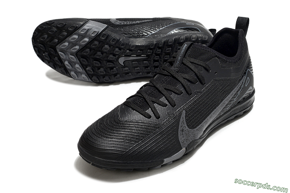 Nike Air Zoom Mercurial Vapor 16 Pro TF Low-Tops Football Shoes - Black/Grey/Blue 3