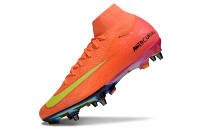 Nike Air Zoom Mercurial Superfly 10 Elite SG High-Tops Football Boots - Red/Yellow/Black