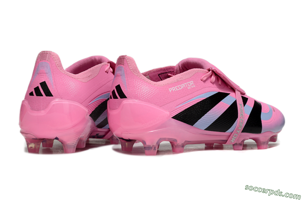Adidas Predator Elite 25 Foldover Tongue FG Low-Tops Football Boots - Pink/Black/Jade 6