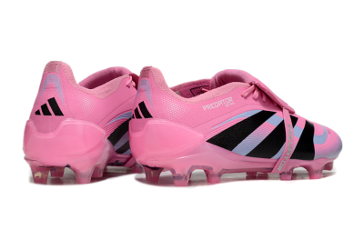 Adidas Predator Elite 25 Foldover Tongue FG Low-Tops Football Boots - Pink/Black/Jade