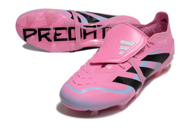 Adidas Predator Elite 25 Foldover Tongue FG Low-Tops Football Boots - Pink/Black/Jade