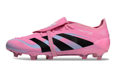 Adidas Predator Elite 25 Foldover Tongue FG Low-Tops Football Boots - Pink/Black/Jade