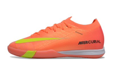 Nike Air Zoom Mercurial Vapor 16 Elite IC Low-Tops Football Shoes - Red/Yellow/White