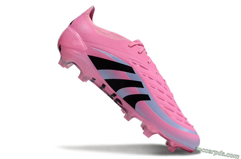 Adidas Predator Elite 25 FG Low-Tops Football Boots - Pink/Black/Jade 4