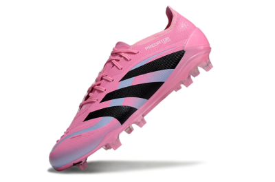 Adidas Predator Elite 25 FG Low-Tops Football Boots - Pink/Black/Jade