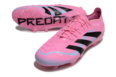 Adidas Predator Elite 25 FG Low-Tops Football Boots - Pink/Black/Jade