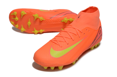 Nike Air Zoom Mercurial Superfly 10 Acadamy AG High-Tops Football Boots - Red/Yellow/Black