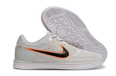 Nike Street Gato IC Low-Tops Football Shoes - Grey/Black/Yellow
