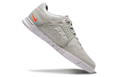 Nike Street Gato IC Low-Tops Football Shoes - Grey/Black/Yellow