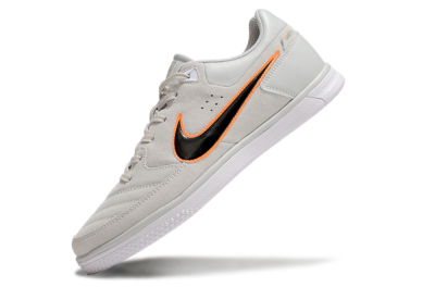 Nike Street Gato IC Low-Tops Football Shoes - Grey/Black/Yellow