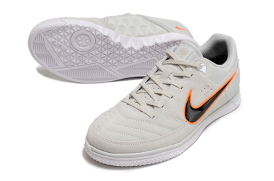 Nike Street Gato IC Low-Tops Football Shoes - Grey/Black/Yellow