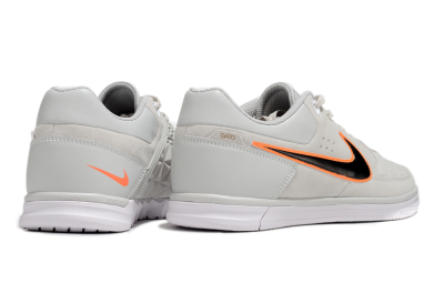 Nike Street Gato IC Low-Tops Football Shoes - Grey/Black/Yellow