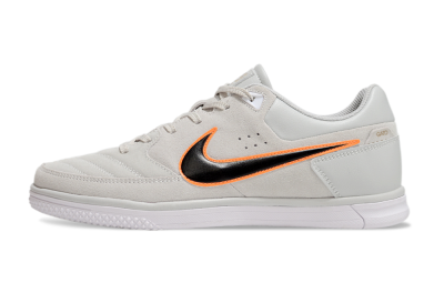 Nike Street Gato IC Low-Tops Football Shoes - Grey/Black/Yellow