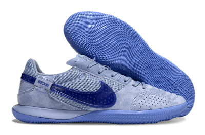 Nike Street Gato IC Low-Tops Football Shoes - Blue/Blue