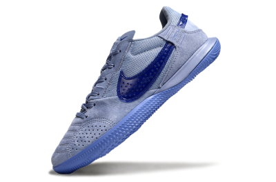 Nike Street Gato IC Low-Tops Football Shoes - Blue/Blue