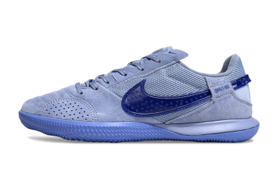 Nike Street Gato IC Low-Tops Football Shoes - Blue/Blue