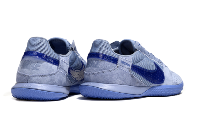 Nike Street Gato IC Low-Tops Football Shoes - Blue/Blue